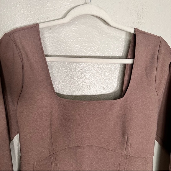 Abercrombie and Fitch Womens Long Sleeve Corset Crop Top Size Large - Picture 5 of 12